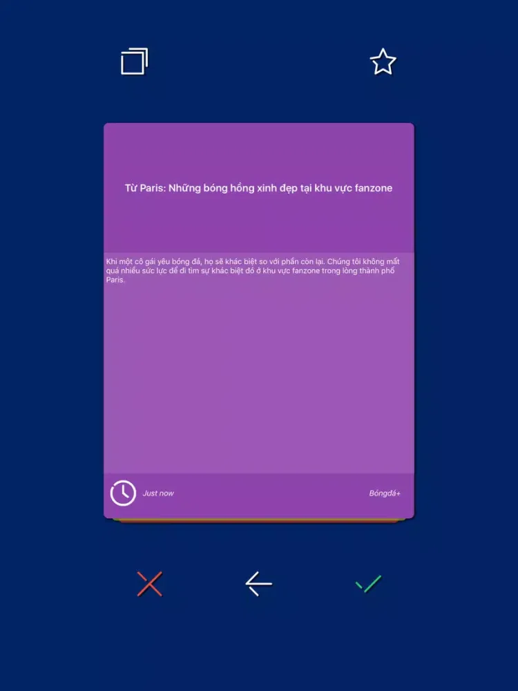 Ảnh chụp màn hình của Euro 2016 - Tin nhanh Euro! iPad 