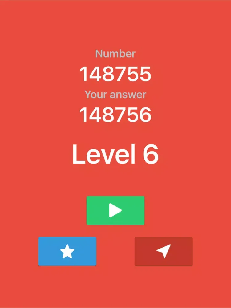 Memorize - What's the longest number you can remember? iPad  스크린샷