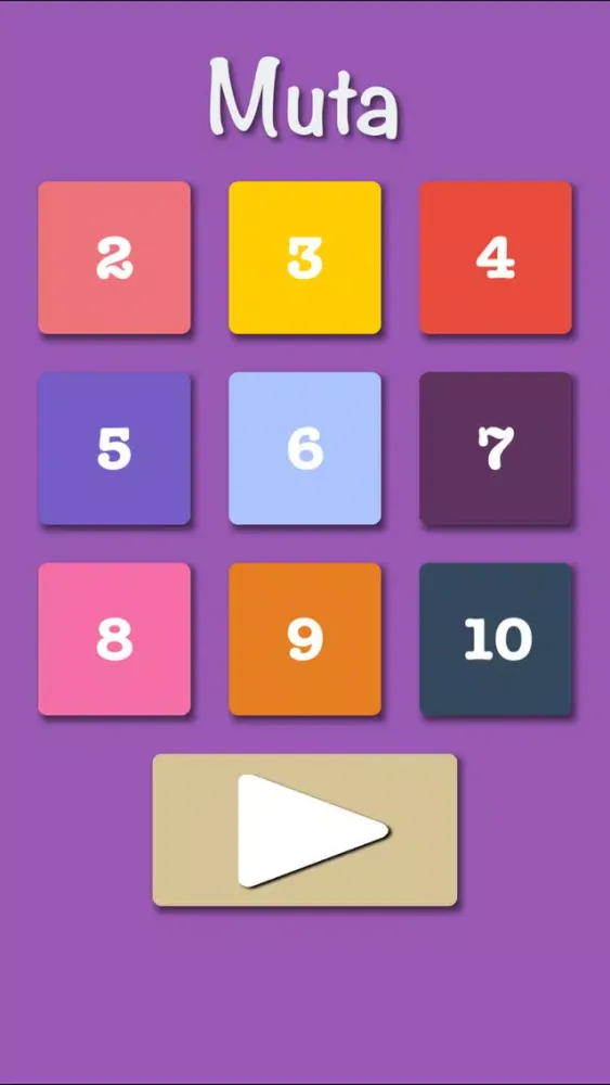 Muta - Multiplication Table Game Screenshots