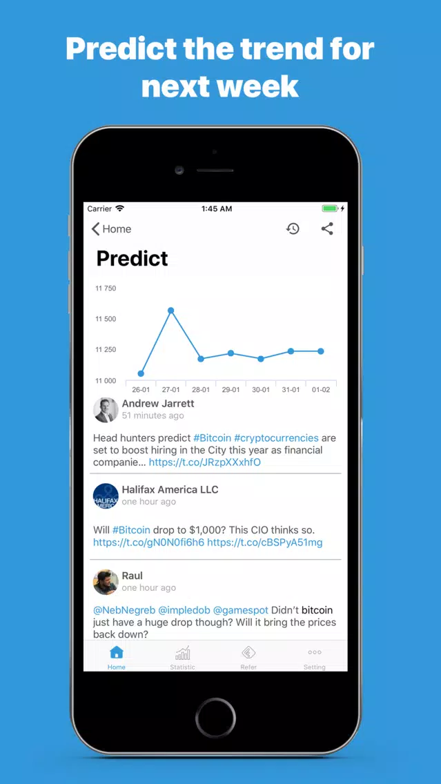 preBit - Predict Bitcoin Price স্ক্রিনশট