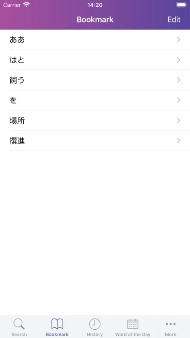 Tangkapan skrin Lac Viet Dictionary: Jap - Vie