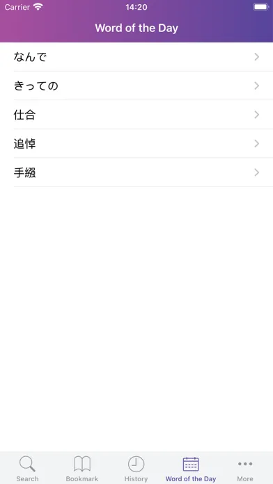Tangkapan skrin Lac Viet Dictionary: Jap - Vie