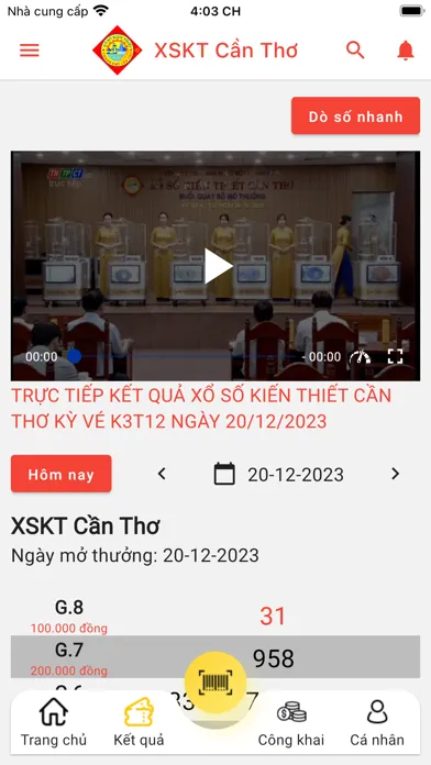XSKT Cần Thơ স্ক্রিনশট