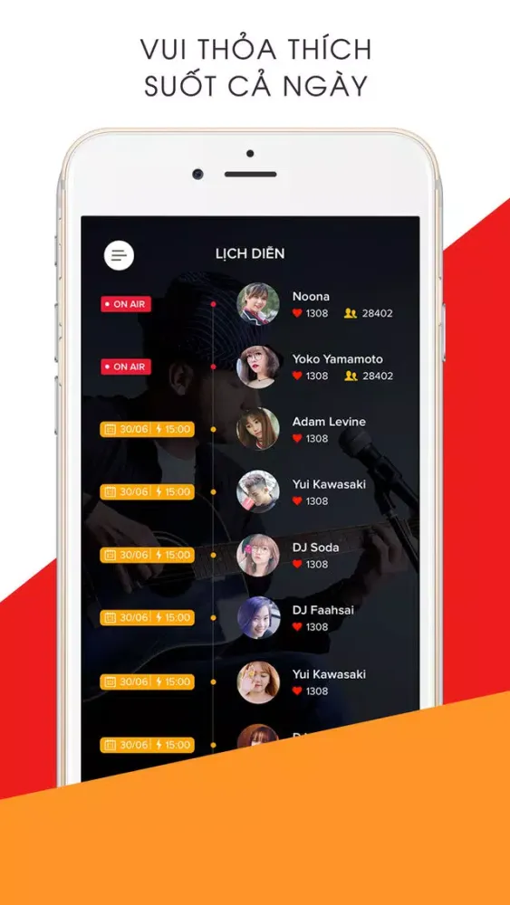 Capturas de pantalla de LiveStar - Sân Khấu cho Sao