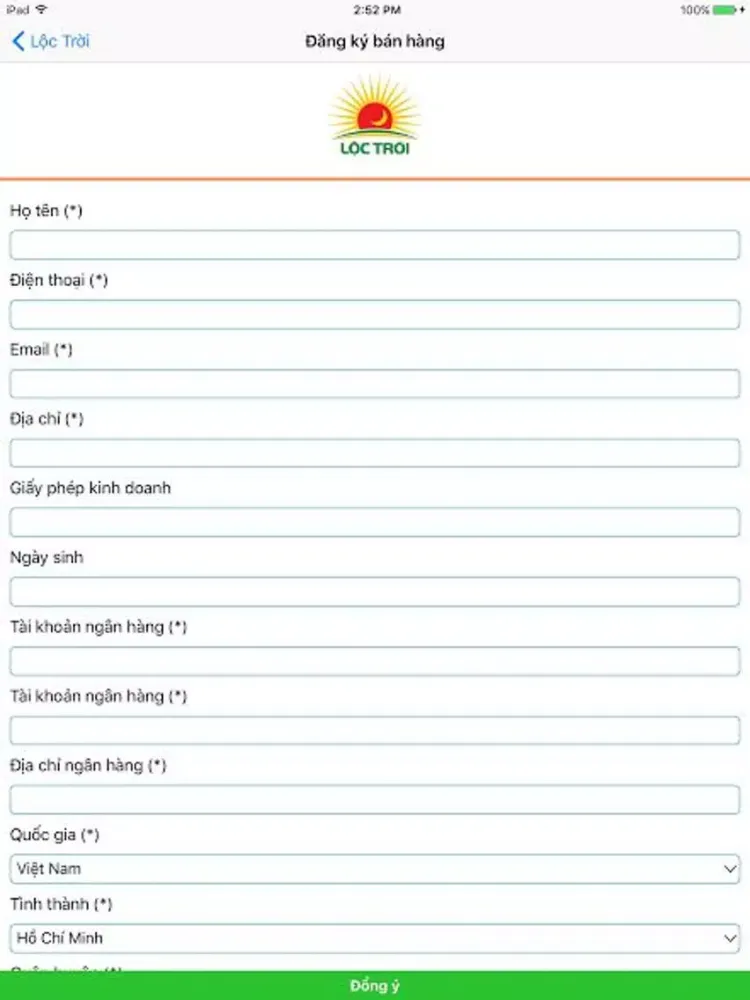 Lộc Trời iPad 应用截图