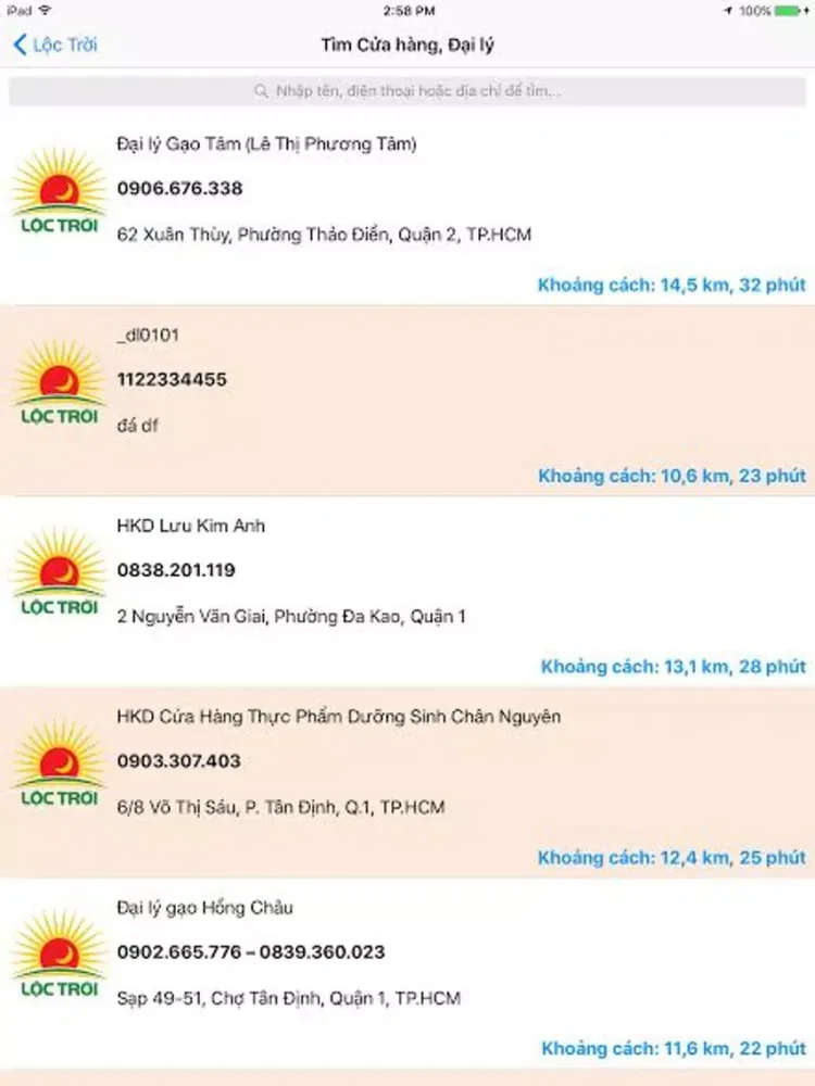 Lộc Trời iPad 应用截图