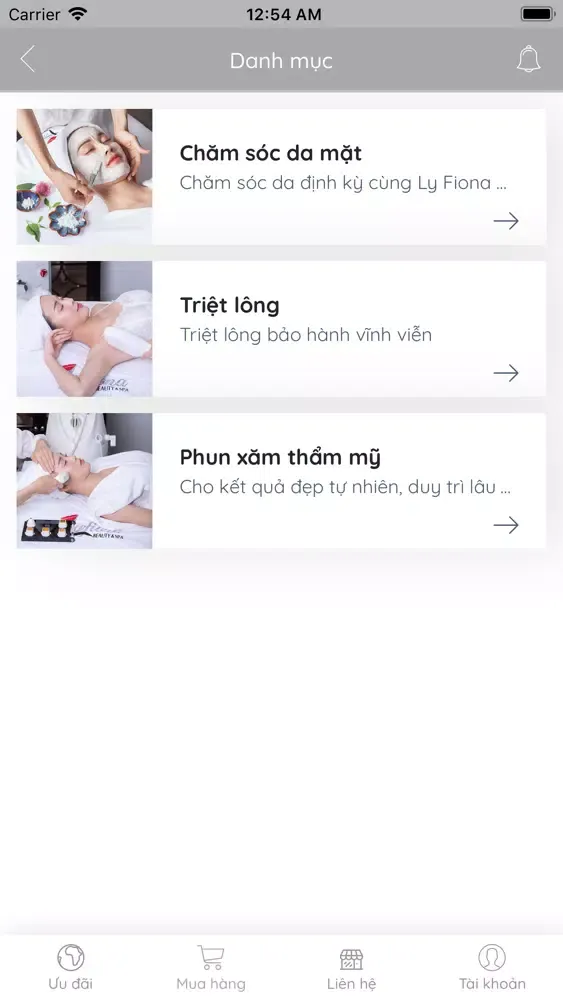 Capturas de pantalla de Lyfiona Spa
