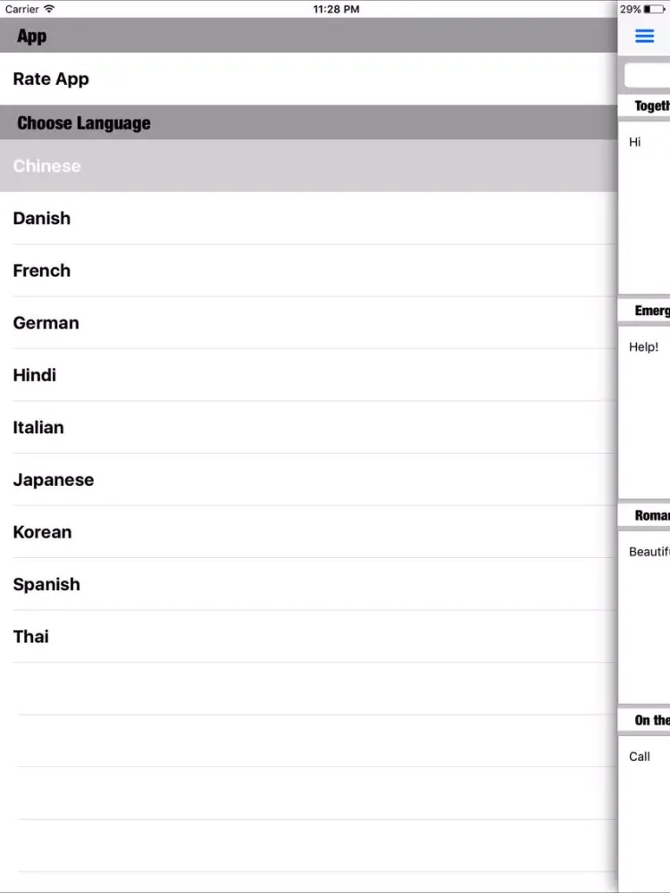 Easy Foreign Language iPad  स्क्रीनशॉट