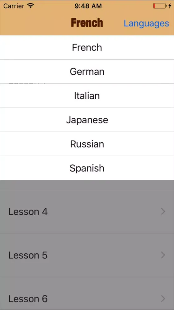 Tangkapan layar Listen And Read Foreign Language