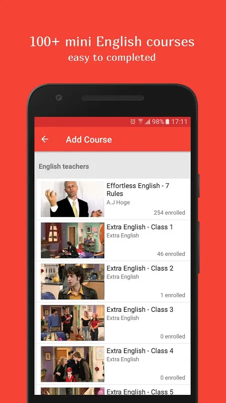 English Conversation Screenshots