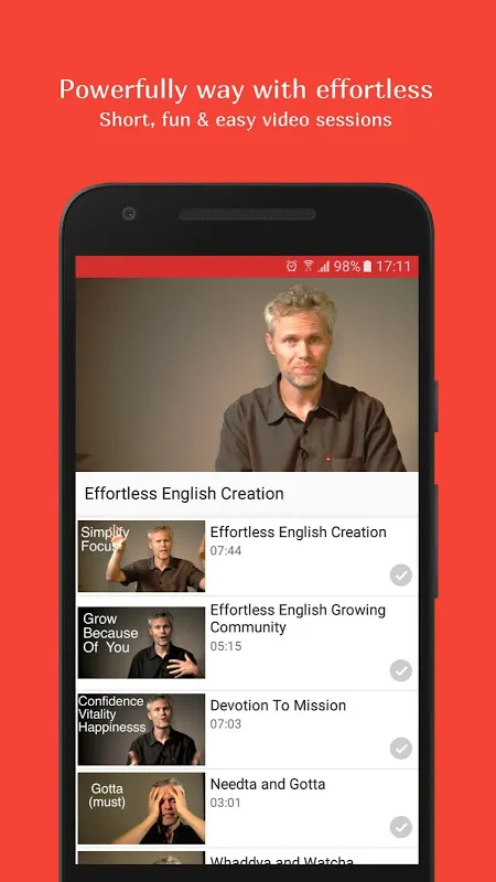 English Conversation Screenshots