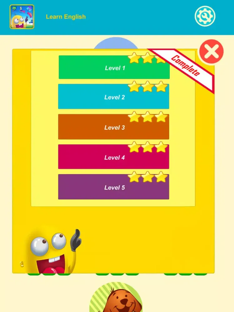 Capturas de pantalla de Learn English Vocabulary: funny puzzle games iPad 