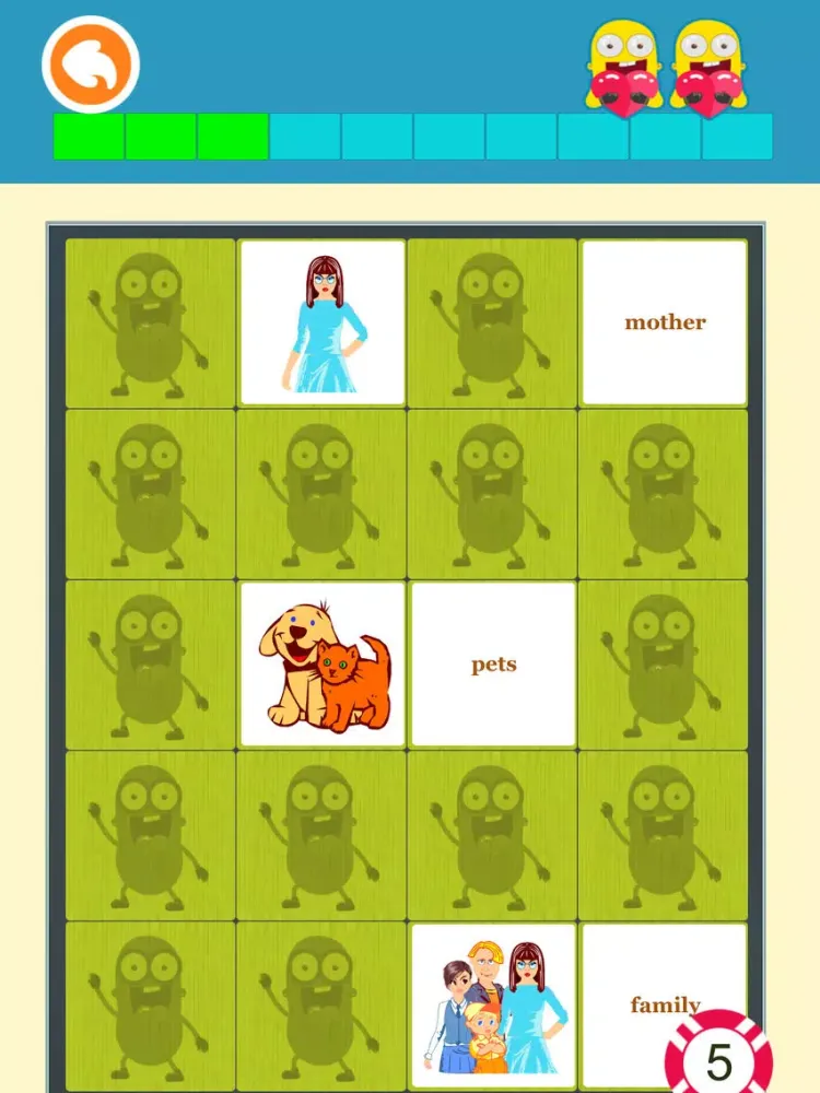 Capturas de pantalla de Learn English Vocabulary: funny puzzle games iPad 