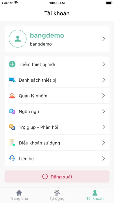 Tangkapan layar MakiHome+