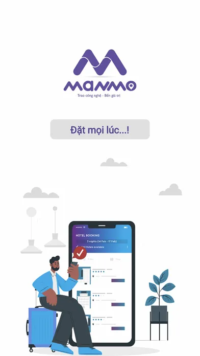 ManMo - Đặt phòng theo giờ سکرین شاٹس
