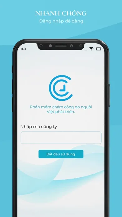 Ảnh chụp màn hình của Chấm Công