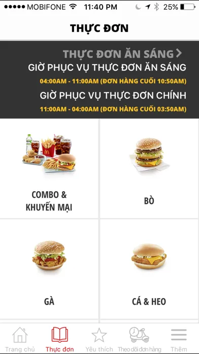 McDelivery Vietnam سکرین شاٹس