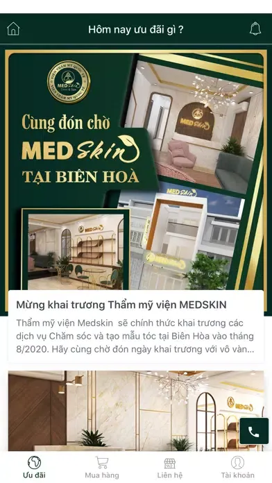 Viện Thẩm Mỹ MED Skin應用截圖