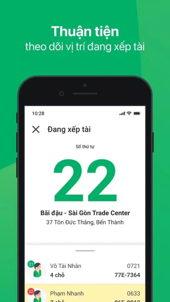 Tangkapan layar Mai Linh Driver Care 2