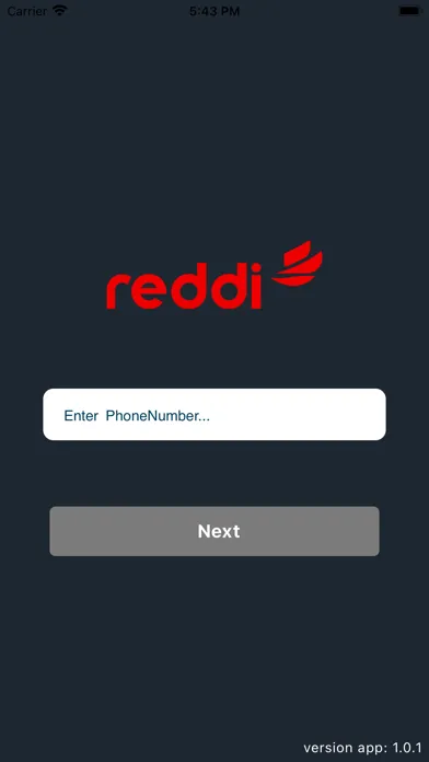 Tangkapan skrin Reddi Test