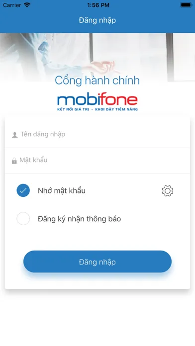 Capturas de pantalla de Cổng hành chính