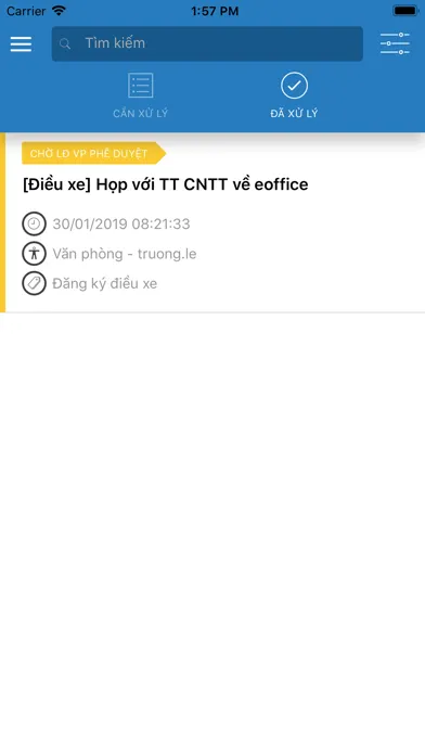 Capturas de pantalla de Cổng hành chính