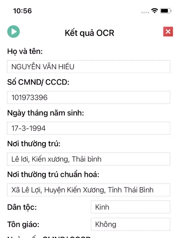 MobiFone eKYC iPad 應用截圖