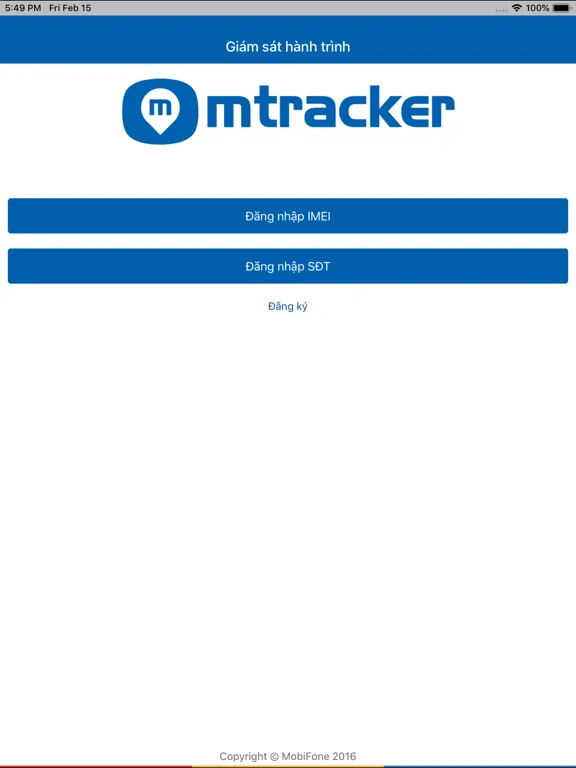 mTracker - Giám sát hành trình iPad  স্ক্রিনশট