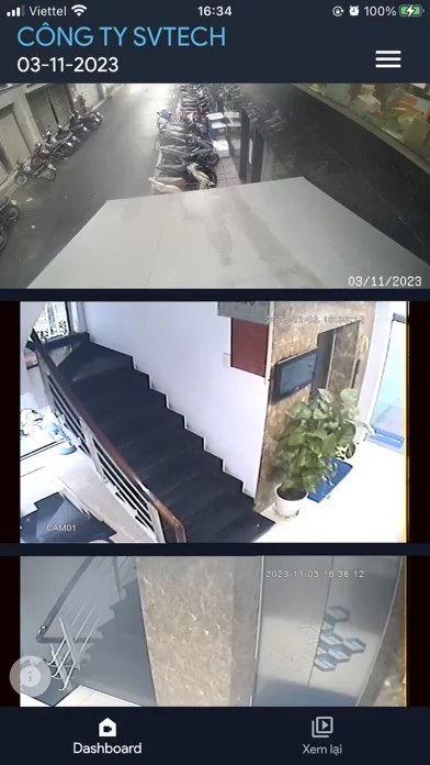 Screenshot di M-Cloudcam