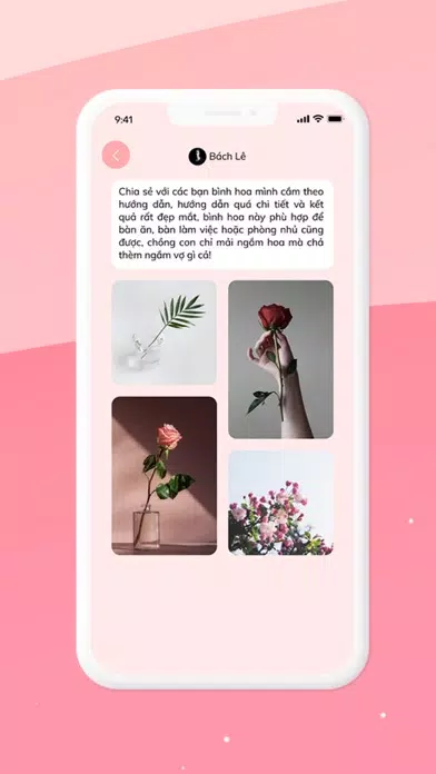 Tangkapan skrin Học Cắm Hoa cùng Hương Lê
