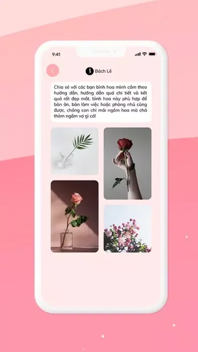 Học Cắm Hoa cùng Hương Lê應用截圖