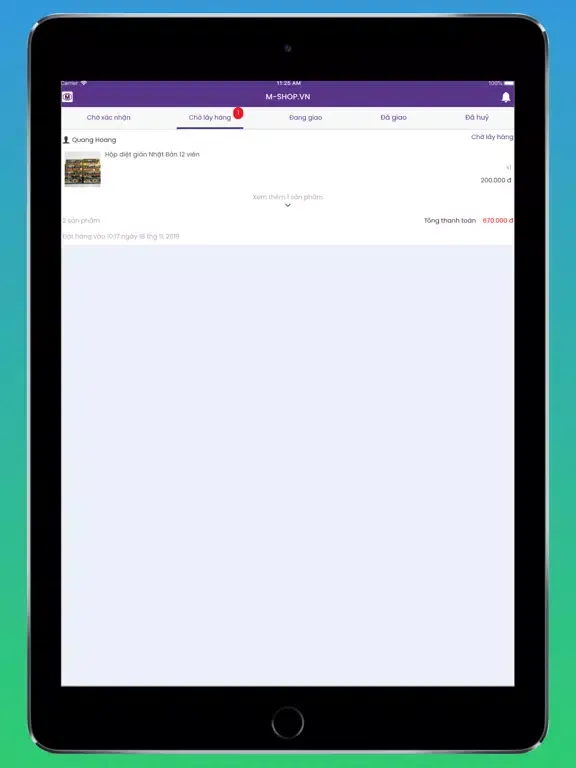 Capturas de pantalla de M-SHOP CMS 2 iPad 