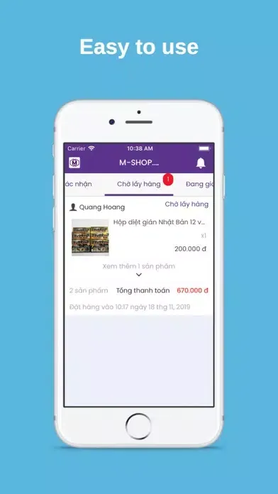 Capturas de pantalla de M-SHOP CMS 2