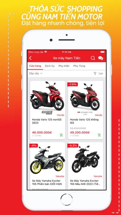 Xe Máy Nam Tiến Screenshots