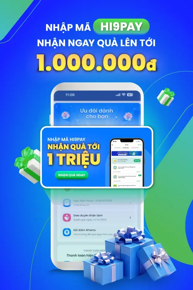 Screenshot di Ví điện tử 9Pay