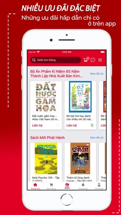 Zrzuty ekranu Nhà xuất bản Kim Đồng