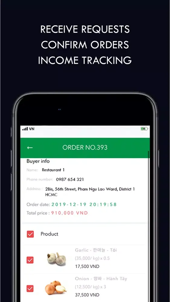 Скриншоты ODA - order, so easy.
