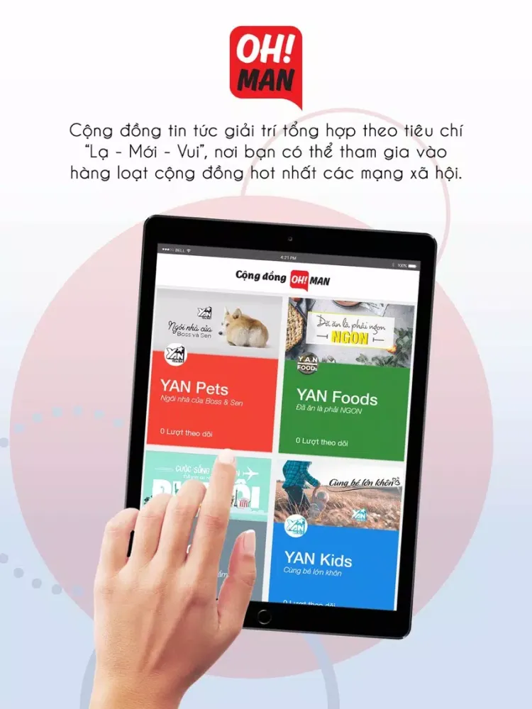 Oh!man - Ohman - Oh man iPad  স্ক্রিনশট
