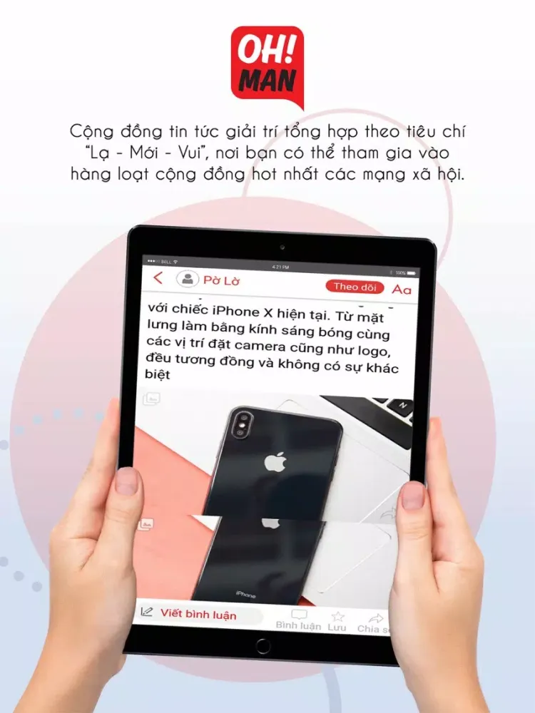 Oh!man - Ohman - Oh man iPad  স্ক্রিনশট
