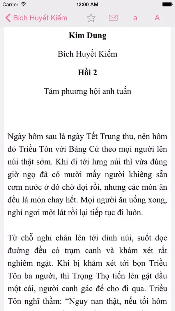 Truyện Kiếm Hiệp Cực Hay! স্ক্রিনশট