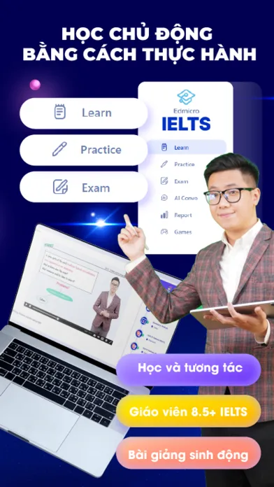 Zrzuty ekranu Edmicro IELTS