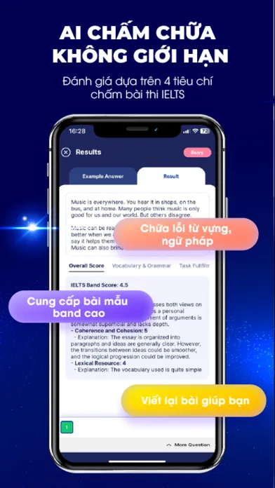 Zrzuty ekranu Edmicro IELTS
