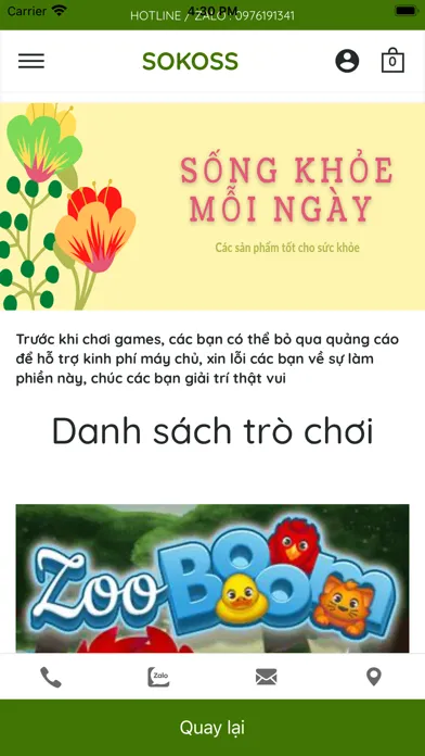 SOKOSS - Đặt cơm văn phòng Screenshots