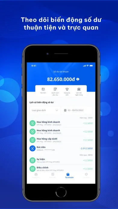 Ảnh chụp màn hình của mHub