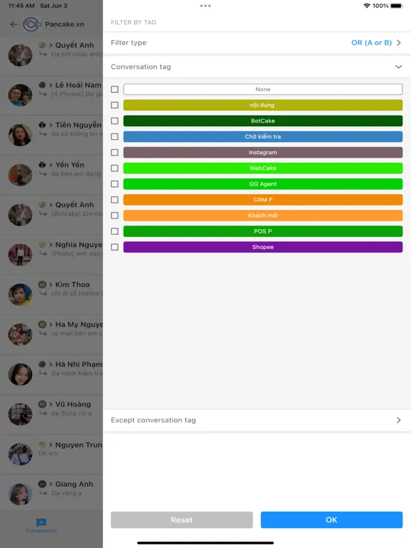 Pancake iPad  Ekran Görüntüleri