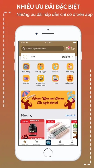 Screenshot di ABH - Chuỗi Gym and Fitness