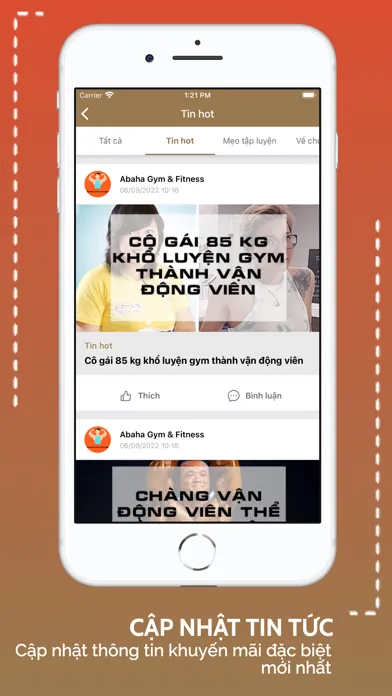 Screenshot di ABH - Chuỗi Gym and Fitness