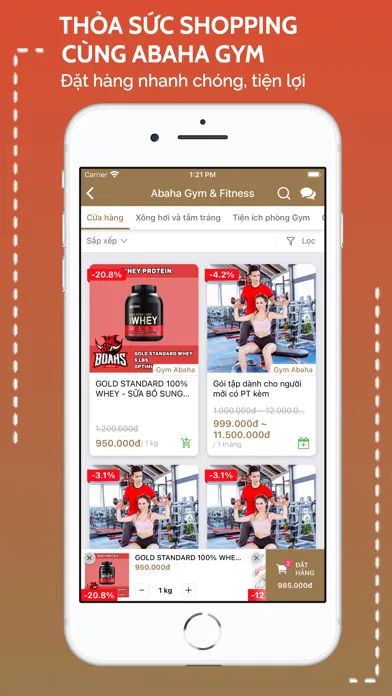 Screenshot di ABH - Chuỗi Gym and Fitness