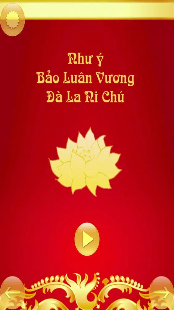 Capturas de pantalla de 10 bài chú công đức