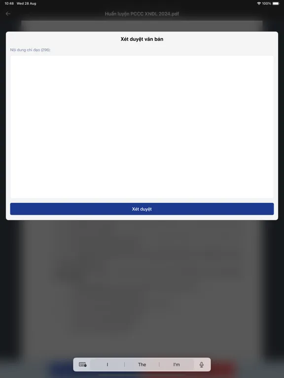 Văn Phòng Số DRC iPad  Ekran Görüntüleri